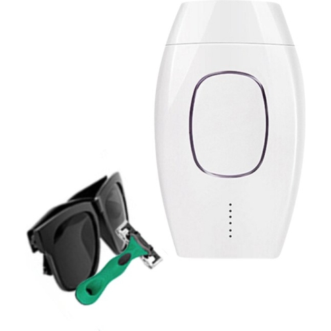 Thuys - Laser Ontharingsapparaat - Ontharingsapparaat Draadloos - Mannen en Vrouwen, Wit, Draadloos