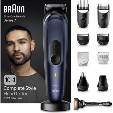 Braun All-In-One Baardtrimmer - Series 7 MGK7410 - 10-in-1 Set Trimmer