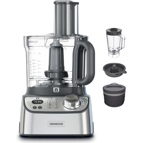 Kenwood MultiPro Express + FDM71.450SS - Foodprocessors - Ingebouwde digitale weegschaal