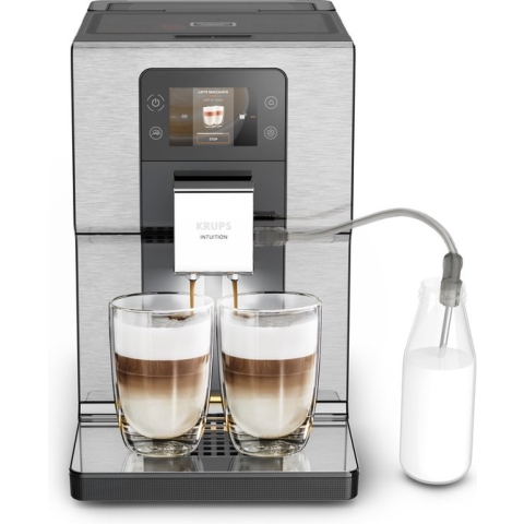 Krups Intuition Experience EA876D - Volautomatische espressomachine - RVS