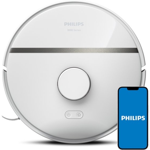 Philips HomeRun Aqua 3000 Series XU3000/02 - Robotstofzuiger met dweilfunctie