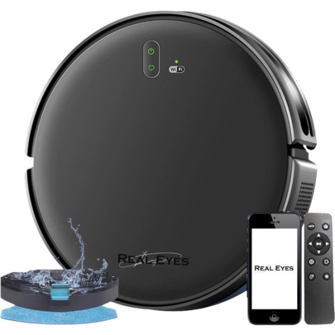 Robotstofzuiger Pro - Met Dweilfunctie - Tapijtreiniging - Laadstation - Met Afstandsbediening en App bestuuurbaar - Sinterklaas Cadeau - Kerst Cadeau