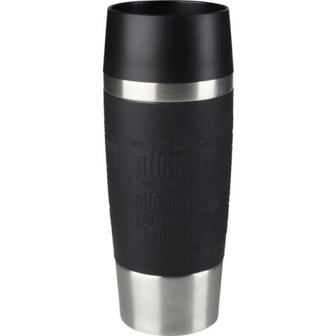 Tefal Travel Mug Thermobeker  - 360 ml - RVS/Zwart