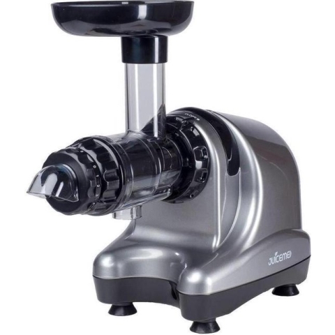 Slowjuicer JuiceMe Da 1000 Zilver | Verse fruit/groente sapjes | Sapcentrifuges groenten en fruit | Roestvrijstaal juicer | Juicer sapcentrifuges