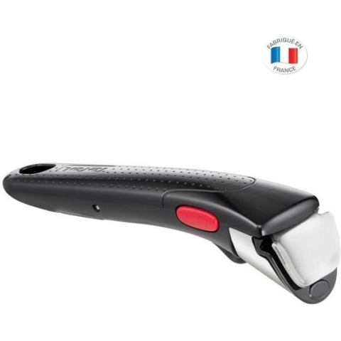 TEFAL INGENIO L9863302 Zwarte afneembare handgreep, 3-punts veiligheidsvergrendeling, 10 jaar garantie, Made in France L9863302