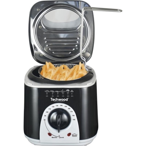 Techwood TFF86 -  Mini frituur- en fonduepan - 2-in-1
