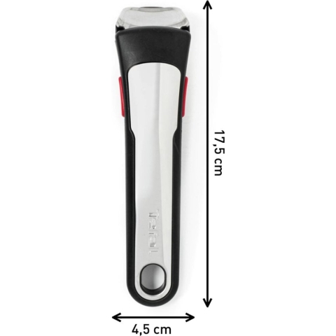 TEFAL L9863202 INGENIO Premium afneembare handgreep in zwart en chroom