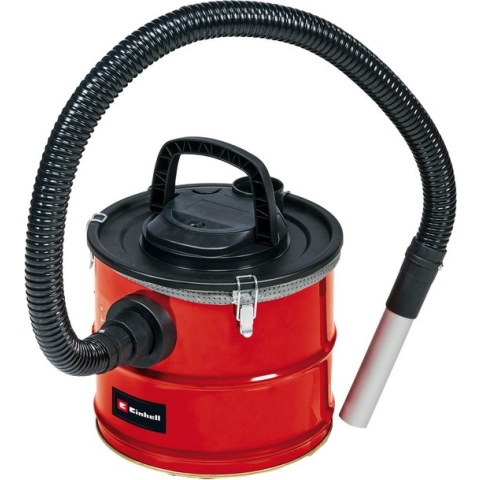Einhell Aszuiger TC-AV 1718 D (1200 watt - zuigvermogen 170 mbar - 18 L grote stalen reservoir met snelsluitingen - fijnstofvoorfilter - plooifilter)