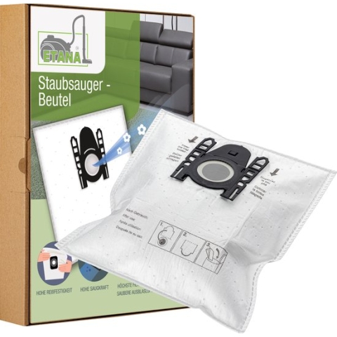 30x Etana stofzuigerzak compatibel met Siemens VS73A00 / VS 73 A 00 - 30 stofzuigerzakken