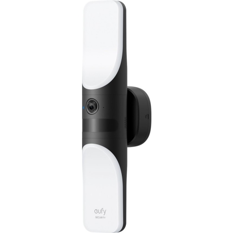 Eufy Wall Light Cam - Beveiligingscamera met verlichting - Zwart en wit,Een stuk,Bedraad - 2K resolutie - Bewegingsdetectie