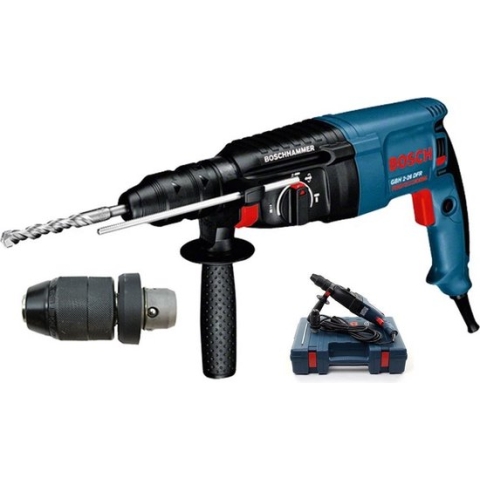 Bosch GBH 2-26 DFR SDS-plus Combihamer incl. snelspanboorkop in koffer - 800W - 2,7J