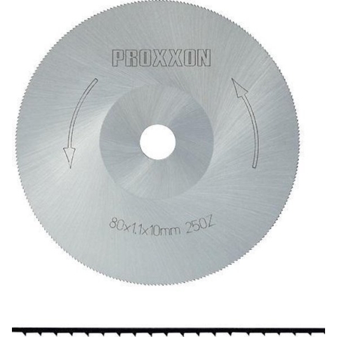 Proxxon - Cirkelzaagblad Hss Ø 80 Mm Asgat 10 Mm 1,1 Mm (Pr28730) - modelbouwsets, hobbybouwspeelgoed voor kinderen, modelverf en accessoires