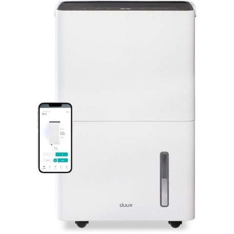 Duux Bora Smart Luchtontvochtiger DXDH02 - 20L/dag - 4 Liter Watertank - Hygrostaat - Zelfreinigend