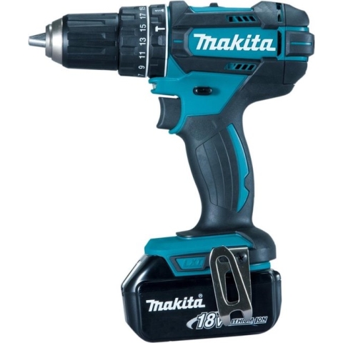 Makita DHP482RMJ 18V Li-Ion accu klopboor-/schroefmachine set (2x 4.0Ah accu) in Mbox