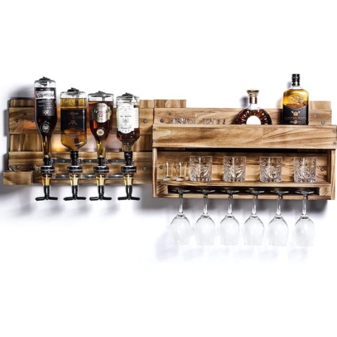 Sens Design Flessenrek - Drankdispenser - Flessenhouder bar