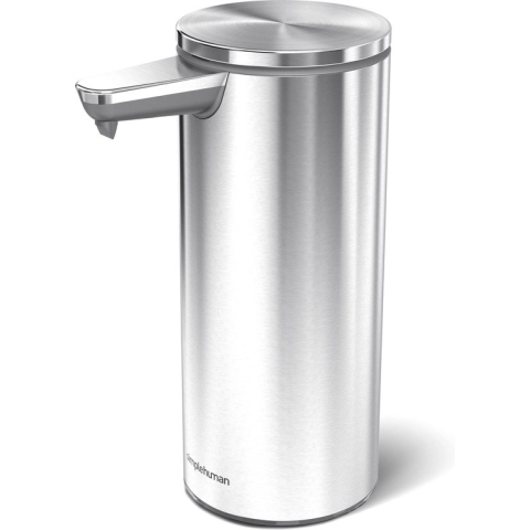 Sensor Zeepdispenser, Oplaadbaar, 266 ml, Zilver, Mat - Simplehuman