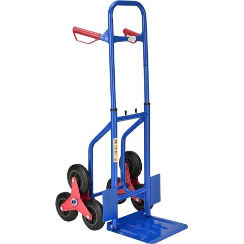 Trappen steekwagen trappensteekwagen - Blauw - Max. 100kg