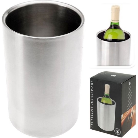 Excellent Houseware Wijnkoeler - RVS