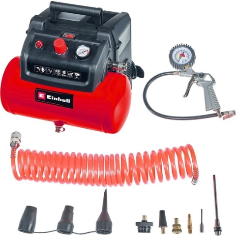 Einhell TC-AC 190/6/8 OF Set Pneumatische compressor 6 l 8 bar