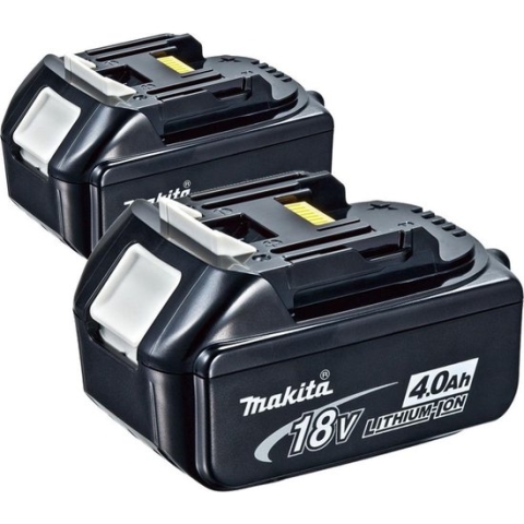 Makita BL1840B Duopack 18V Li-Ion accu - 4.0Ah (2st)