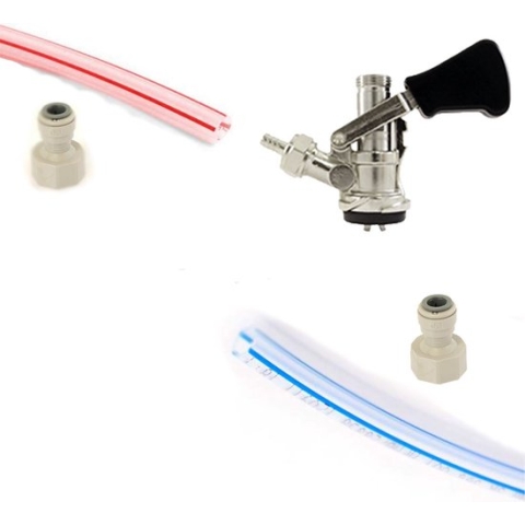 Tapset voor tappen zonder CO2 met bajonetkoppeling | S-type koppeling