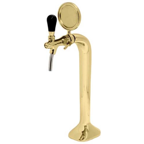 Lindr Cobra Tapzuil 1-taps PVD/messing kleurig