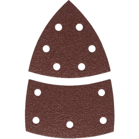 Bosch schuurbladset voor multischuurmachines - 10 delig - 102 x 62 mm - korrel 180