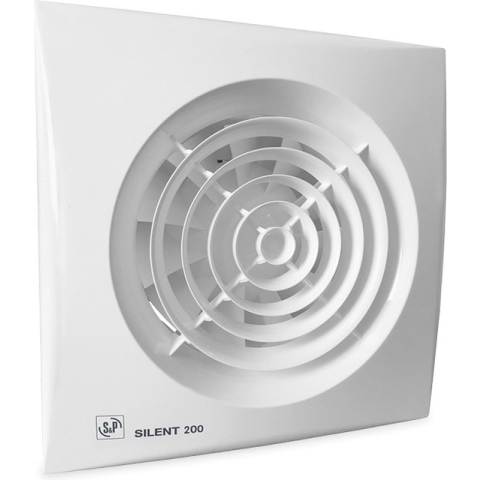 Soler & Palau Silent 200CRZ (SILENT200CRZ) - badkamerventilator - Ø 120mm - met timer