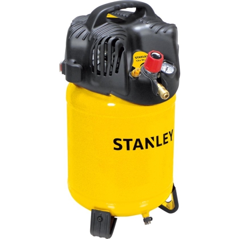 STANLEY Compressor D200/10/24V - Olievrij -10 Bar - 24 Liter Tank