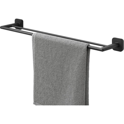 Tiger Carv Handdoekrek dubbel 65,2 cm Zwart