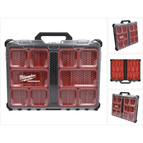 MILWAUKEE 4932471064 Packout Slim Organizer - 500 x 380 x 65mm
