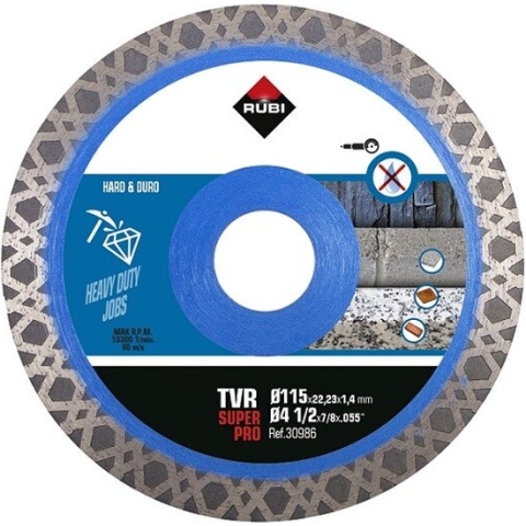 Rubi Diamantschijf Turbo Viper TVR 115 mm