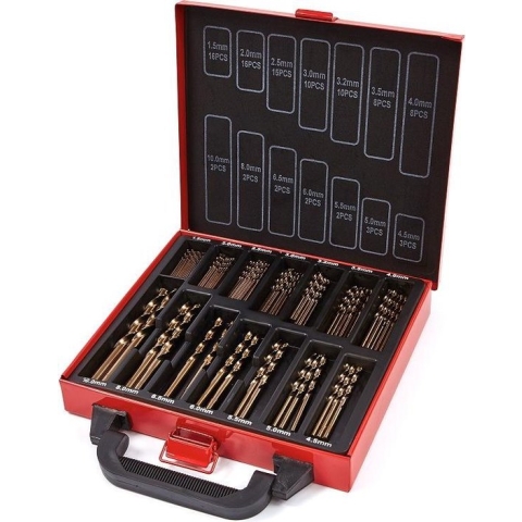 99 Delige HSS - 5% Cobalt Borenset
