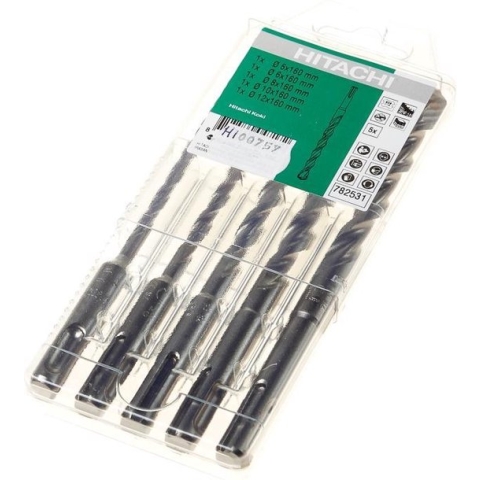 HiKOKI/Hitachi Borenset sds-plus multipack 5-delig 782531