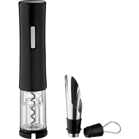 Kinvara Kurkentrekker elektrisch met vacuum afsluitdop 5 x 5 x 23 cm