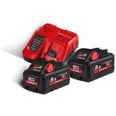 Milwaukee M18 HNRG-552 Accu pack 2x 18V 5.5Ah Li-Ion M18™ High Output™ - 4933464713
