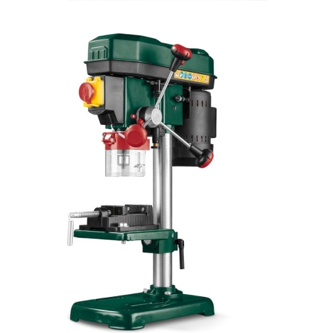 Parkside Tafelboormachine - 400 W - Toerental: 600-2650 min-¹ - Boordiepte: 0–50 mm - Boordiameter: max. 25 mm (hout) | 10 mm (staal) - Vermogen: 400 W - Traploos instelbare boordiepte - Verstelbare bankschroef - Duurzame inductiemotor