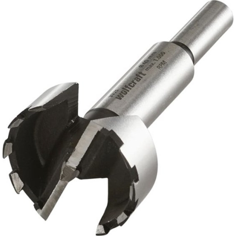Wolfcraft 3325000 Forstnerboor 40 mm Gezamenlijke lengte 90 mm Cilinderschacht 1 stuk(s)