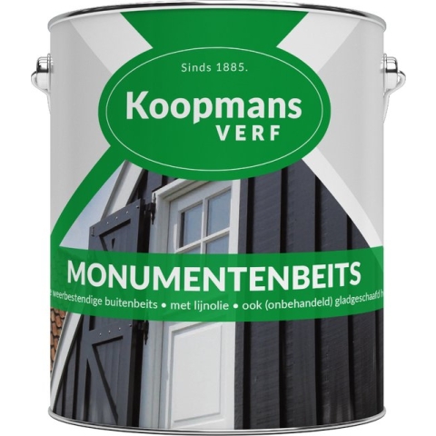 Koopmans Monumentenbeits Zwart - 2.5 l