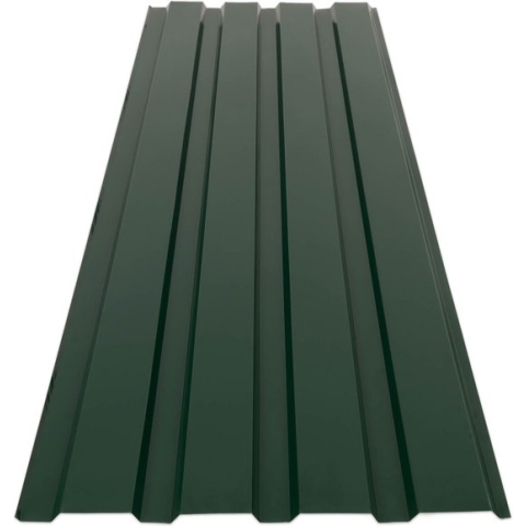 Karat Dakpanelen - Gevel- en dakbekleding - Geprofileerde dakplaten - 15 stuks - Groen - 115 x 45 cm