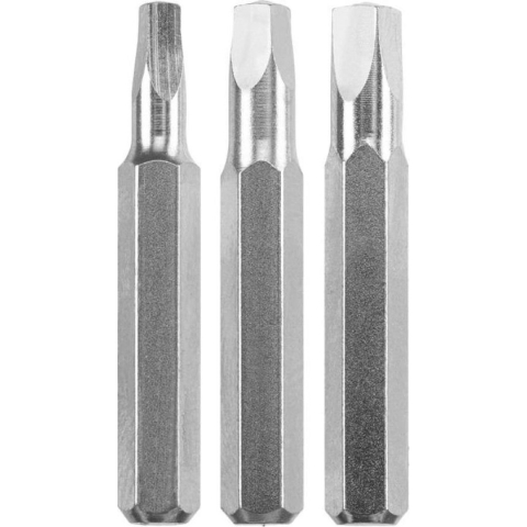 KWB schroefbit Robertson 0,1,2 - Lengte 28 mm - Micro schacht 4 mm - 128640 - 3 stuks