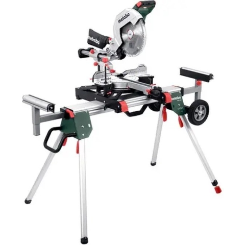 Metabo Afkortzaag KGS 305 M met trekfunctie | nieuwste model + KSU 251 onderstel - 691215000