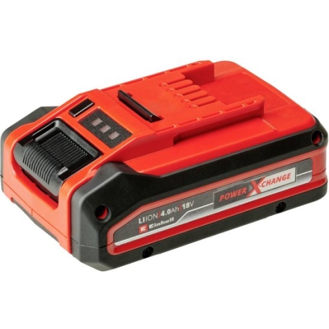 Einhell 18 V/4.0Ah Power X-Change PLUS (18 V accu - universeel toepasbaar voor alle PXC-machines - zonder zelfontlading - 3-traps LED-controle laadstatus - aangepaste laadcyclus - zonder lader)