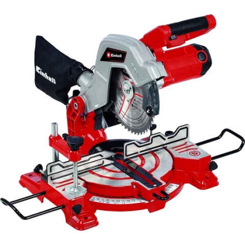 Einhell Afkort- en Verstekzaag - TC-MS 216 - 1600 W - Ã˜216 mm - 48 Tands Zaagblad