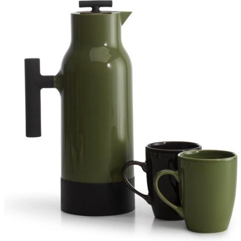 Sagaform Accent Coffee Jug, Green