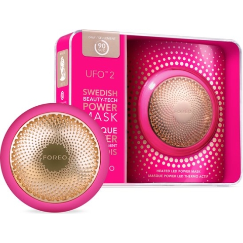 FOREO UFO™ 2 Power led gezichtsbehandeling en huidverjongingsapparaat voor elk huidtype [Fuchsia]