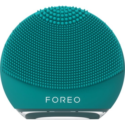 FOREO LUNA 4 go 2-zone gezichtsreinigingsborstel en verstevigingsapparaat voor alle huidtypen, Evergreen