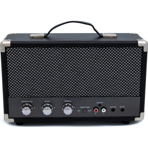 GPO WESTWOODBLA - Bluetooth speaker Westwood, nostalgisch, zwart