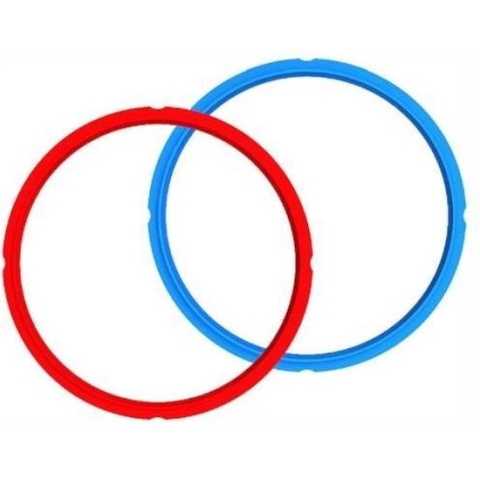 Instant Pot Sealing ring 8L (2 stuks, rood, blauw)