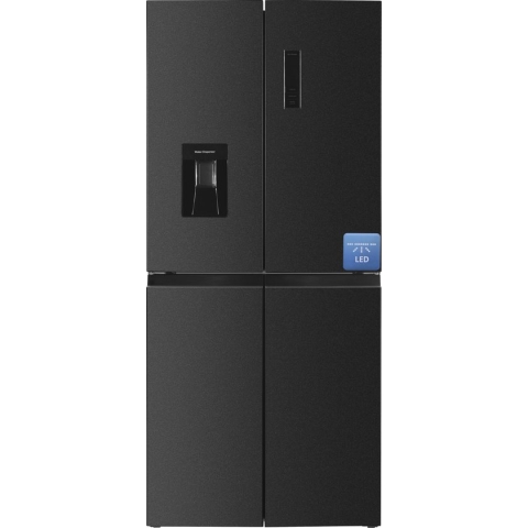 Frilec BONN-MD458-WS-040DDI - Amerikaanse koelkast - No-Frost- Dark Inox